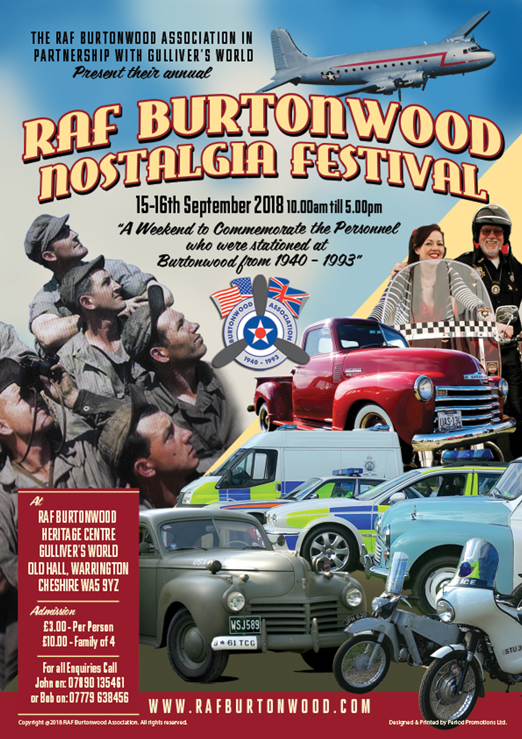 RAF BURTONWOOD NOSTALGIA FESTIVAL