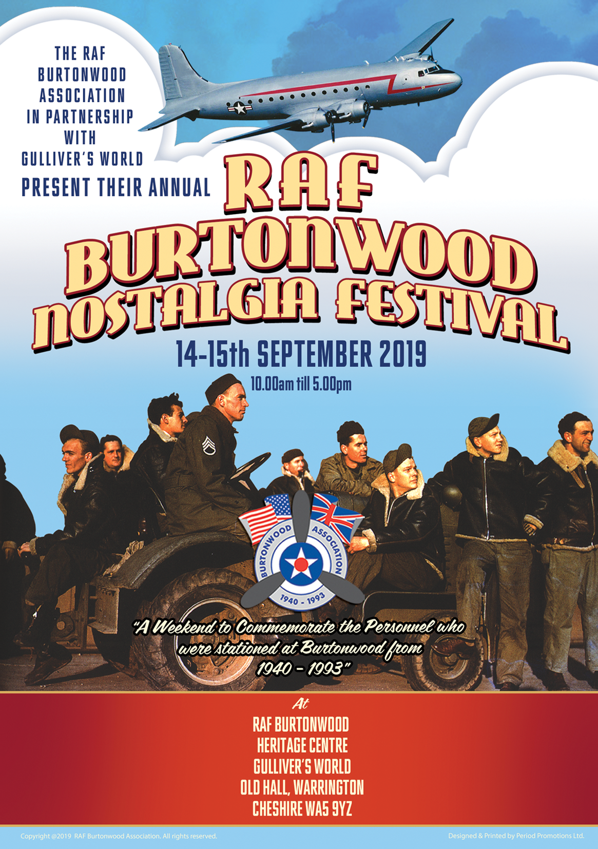 RAF BURTONWOOD NOSTALGIA FESTIVAL 2019