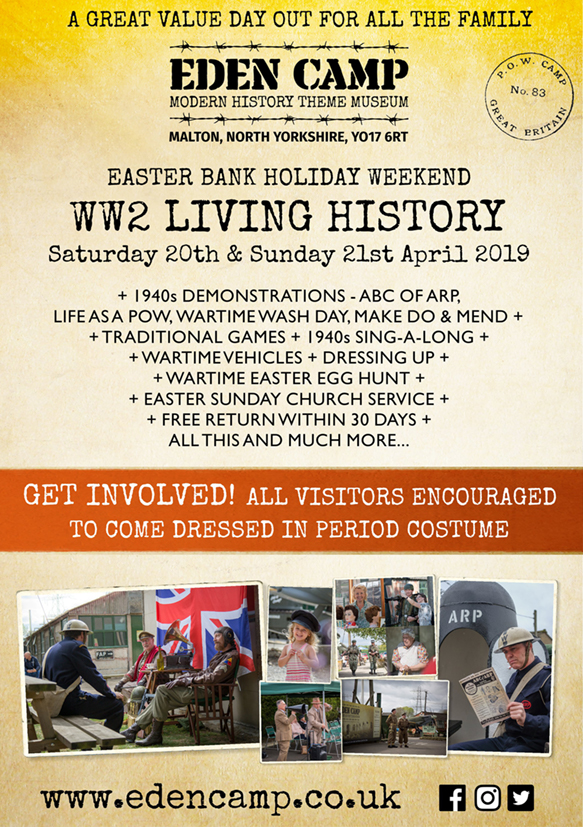 EDEN CAMP WW2 LIVING HISTORY WEEKEND